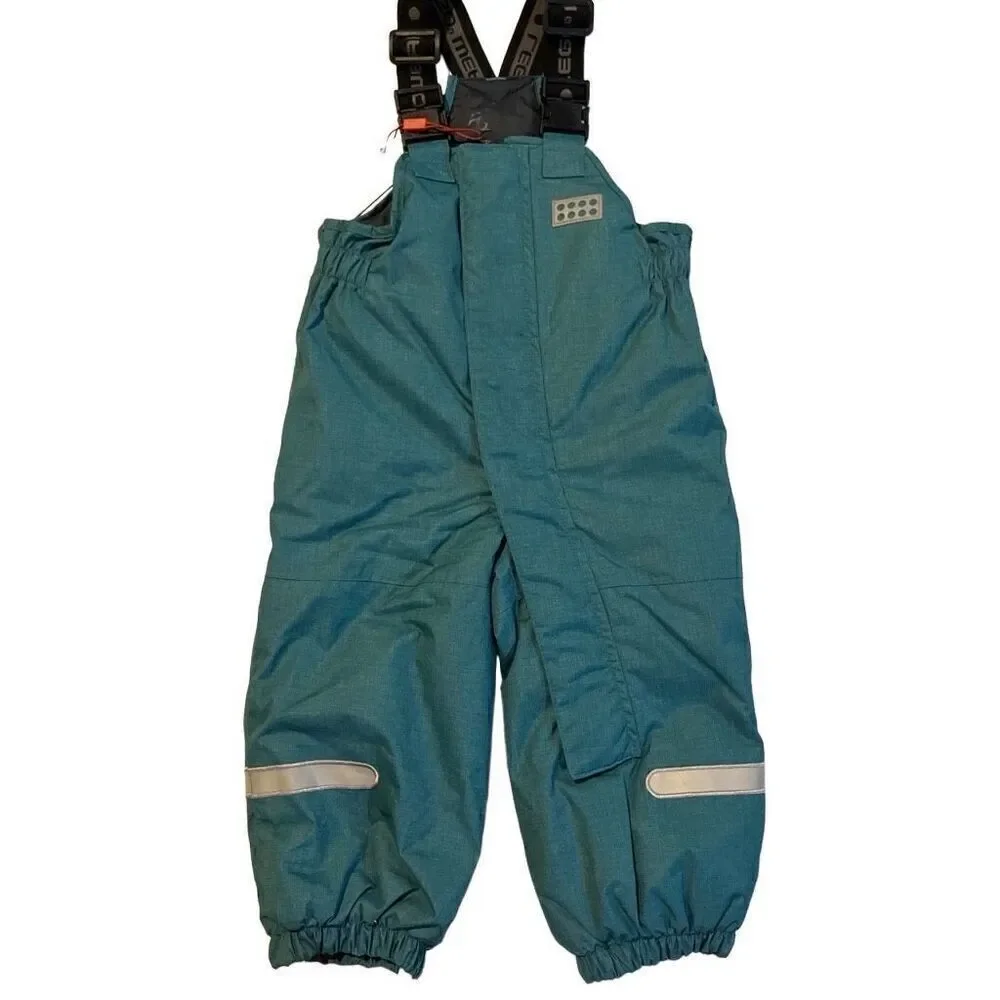 LEGO Wear Kid's Ski & Snow Pants Size 80 (12 TO 18 MONTHS) GREEN/BLUE